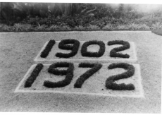 School garden memorial